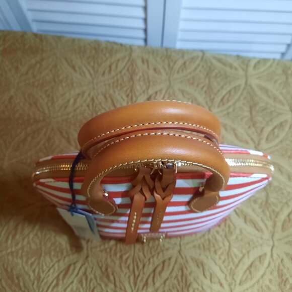 Dooney & Bourke Bitsy Bag NWT Dooney Bourke Red and White Striped Bitsy Bag - Picture 5 of 14